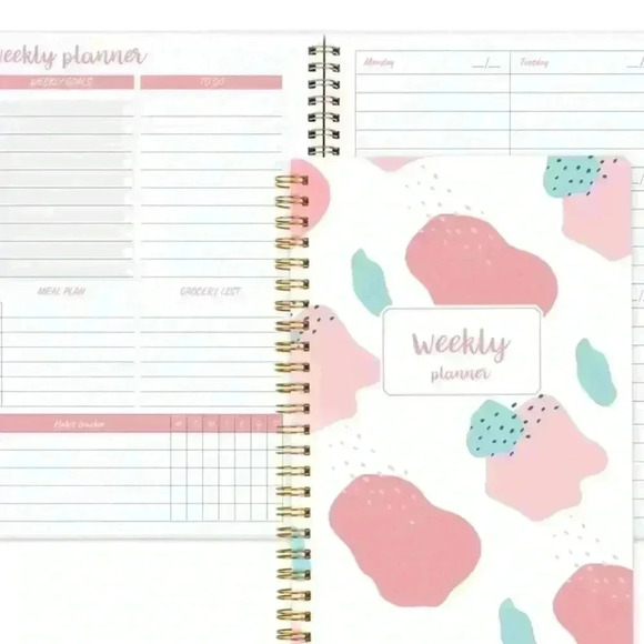 Weekly Planner and Pink Series Highlighter Pen Set Bundle - Picture 6 of 8